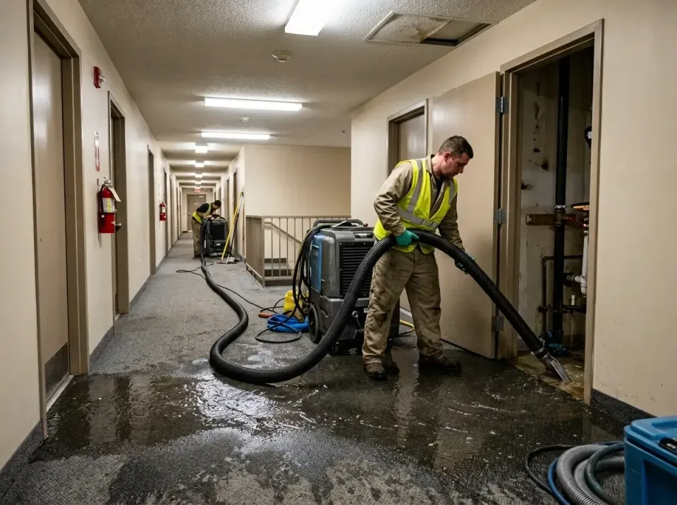 multi-unit-apartment-hallway-f-005 — frequently asked questions, Emergency Burst Pipe Water Extraction & Removal in Brent, AL